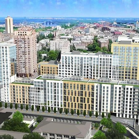Designer Apartment In The Residential Complex "Yaroslavivsky City" In The Center Of Kiev Extérieur photo
