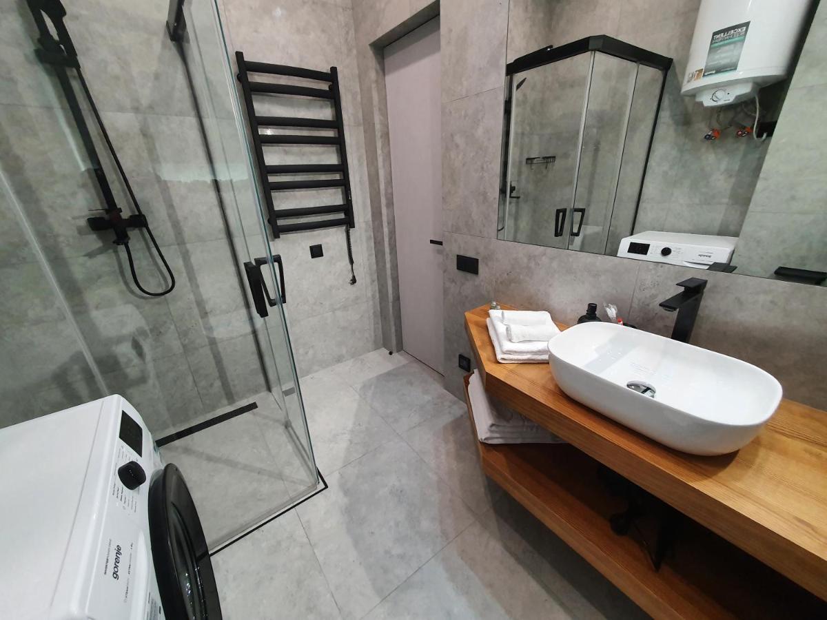 Designer Apartment In The Residential Complex "Yaroslavivsky City" In The Center Of Kiev Extérieur photo