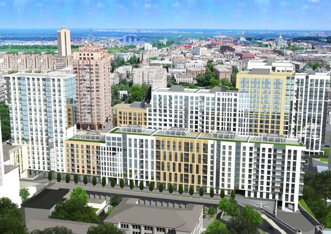 Designer Apartment In The Residential Complex "Yaroslavivsky City" In The Center Of Kiev Extérieur photo